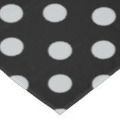 グレー水玉模様の色をクリック変カスタマイズ更 テーブルクロス (アングル)