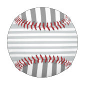 グレー水玉模様の色をクリック変カスタマイズ更 野球ボール (正面)