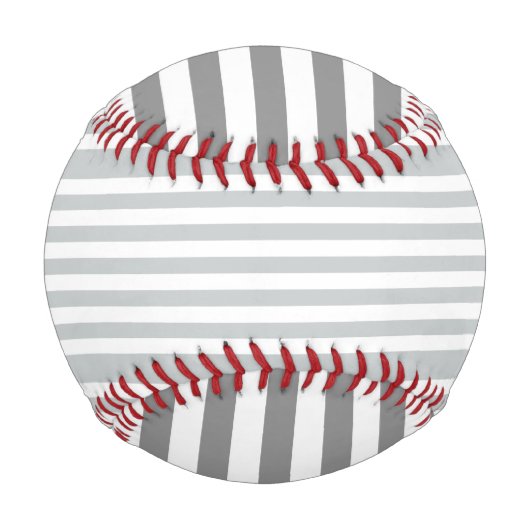 グレー水玉模様の色をクリック変カスタマイズ更 野球ボール (正面)