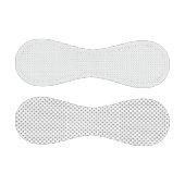 グレー水玉模様の色をクリック変カスタマイズ更 野球ボール (パネル)