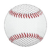 グレー水玉模様の色をクリック変カスタマイズ更 野球ボール (正面)