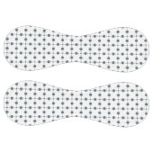 グレー水玉模様、水玉模様パターン、ドット点々のある、 ソフトボール (パネル)