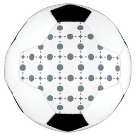 グレー水玉、ドット柄、水玉 サッカーボール