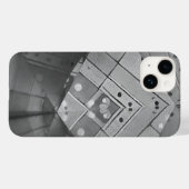 グレー点々のある Case-Mate iPhoneケース (裏面 (横))