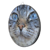 グレー猫 ダーツボード (正面右)