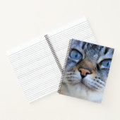 グレー猫 ノートブック (内部)