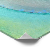 グレー猫。 ポスター (角)