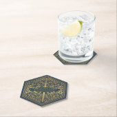 グレー王室の中世ソード結婚の紙コースター ペーパーコースター (インサイチュ)