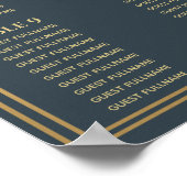 グレー王室の中世結婚剣の座席表 ポスター (角)