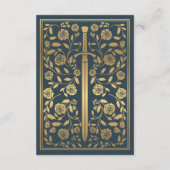 グレー王室の中世結婚剣の詳細 エンクロージャーカード (裏面)