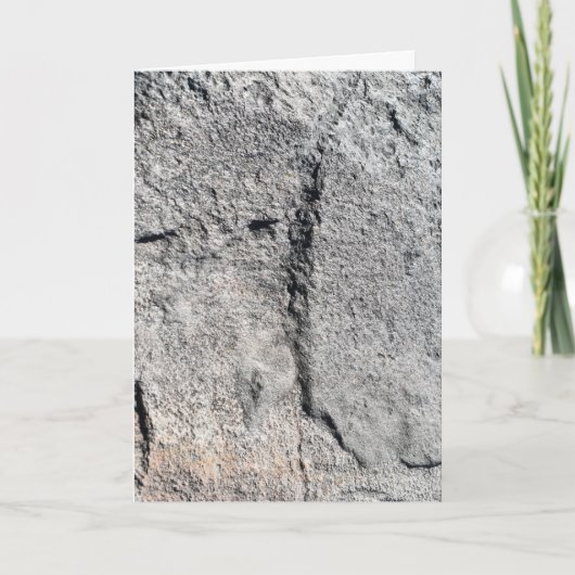 グレー石板ロックサーフェス カード (正面)