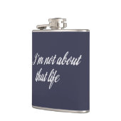 グレー私は人生についてではない フラスク (左)