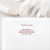 グレー私ミニマルたちは移動した名前アドレスの追加文字 ラベル (インサイチュ)