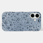 グレー系の水滴 Case-Mate iPhoneケース (裏面 (横))