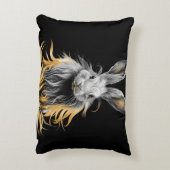 グレー素晴らしラビットオンファイア アクセントクッション (裏面(縦))