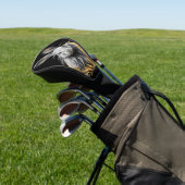 グレー素晴らしラビットオンファイア ゴルフヘッドカバー (インサイチュ)