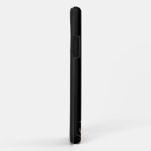 グレー素晴らしラビットオンファイア Case-Mate iPhoneケース (裏面/右)