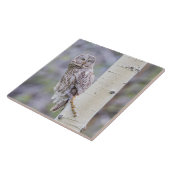 グレー素晴らし《植物》アスペンツリーブランチ タイル (側面)