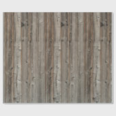 グレー素朴ウッドトーンラッピング紙 ラッピングペーパー (フラット)