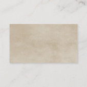 グレー素朴レー結婚ス座席表 プレイスカード (裏面)