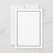 グレー結婚の座席表。 招待状 (裏面)