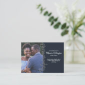 グレー結婚の延期カード アドバイスカード (スタンド正面)