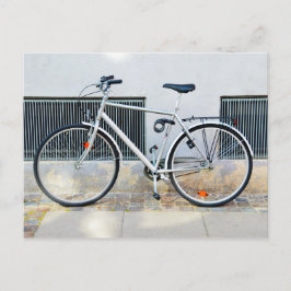 グレー自転車、コペンハーゲン、デンマーク ポストカード