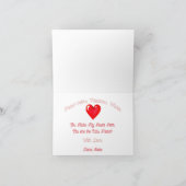 グレー虎猫キテンス&ハートアパーフェクトバレンタイン シーズンカード (内部)