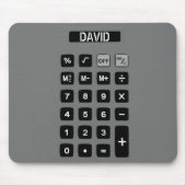グレー計算ツール（名前） マウスパッド (正面)