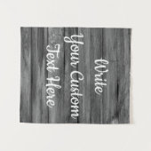 グレー記念日パーティーフォトブース背景プロップ タペストリー (正面(横))