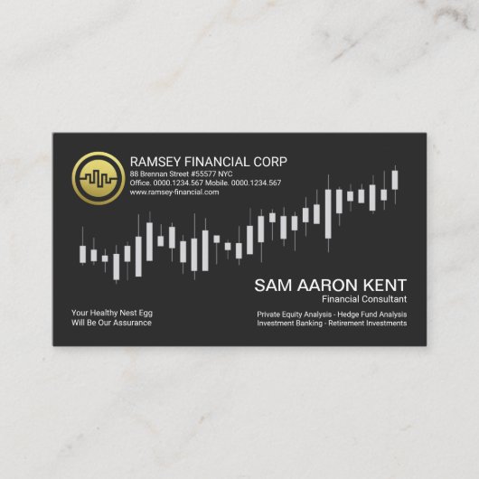 グレー証券取引所指数 名刺 (正面)