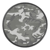 グレー迷彩パターン、軍隊パターン、陸軍 アイスホッケーパック (正面)