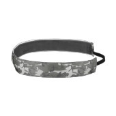 グレー迷彩パターン、軍隊パターン、陸軍 アスレチックヘッドバンド (右)