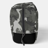 グレー迷彩パターン、軍隊パターン、陸軍 ドップキット (右)