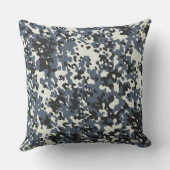 グレー迷彩柄型枕 クッション (裏面)