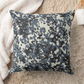 グレー迷彩柄型枕 クッション (ブランケット)