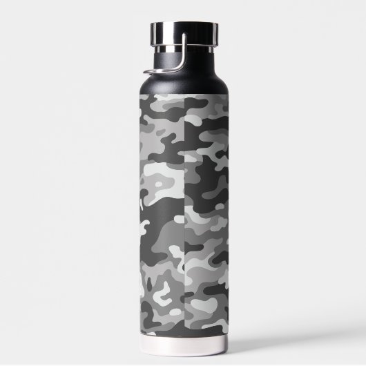 グレー迷彩柄#1トール銅注入ウォーターボトル ウォーターボトル (右面)