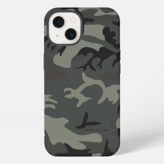 グレー迷彩iPadケース iPhone 13ケース