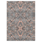 グレー金ゴールドバラマーブルモダンデザイン テーブルクロス (正面)