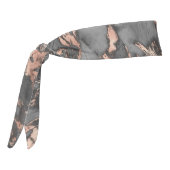 グレー金ゴールドバラ大理石モダンデザイン タイヘッドバンド (回転270)