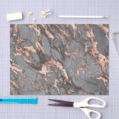 グレー金ゴールドバラ大理石モダンデザイン 薄葉紙 (クラフト)