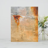 グレー錆びたコンクリートアーバンアブスタクトスクラップブック紙 (スタンド正面)