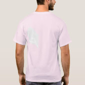 グレー長袖ClickFox Tシャツ (裏面)