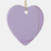 グレー8297抽象芸術アート セラミックオーナメント (右)