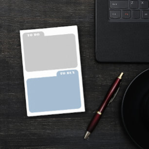 グレー&アッシュブルーto Do & 買 To  ポストイット