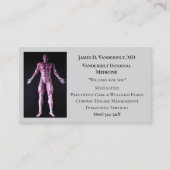 グレー・インターンストDRヒト体内科 名刺 (正面)