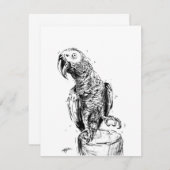 グレー·オロ サンキューカード (正面/裏面)