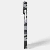 グレー カモフラージュ オリジナル Case-Mate iPhoneケース (裏面 / 左)