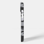 グレー カモフラージュ オリジナル Case-Mate iPhoneケース (裏面 / 左)