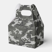 グレー カモフラージュ 迷彩 軍用デザイン フェイバーボックス (裏面サイド)